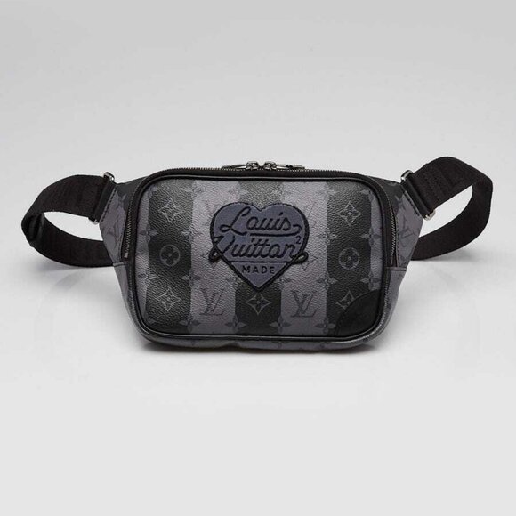 Louis Vuitton x NIGO Monogram Eclipse Striped Canvas Modular Sling Bag - Picture 1 of 11
